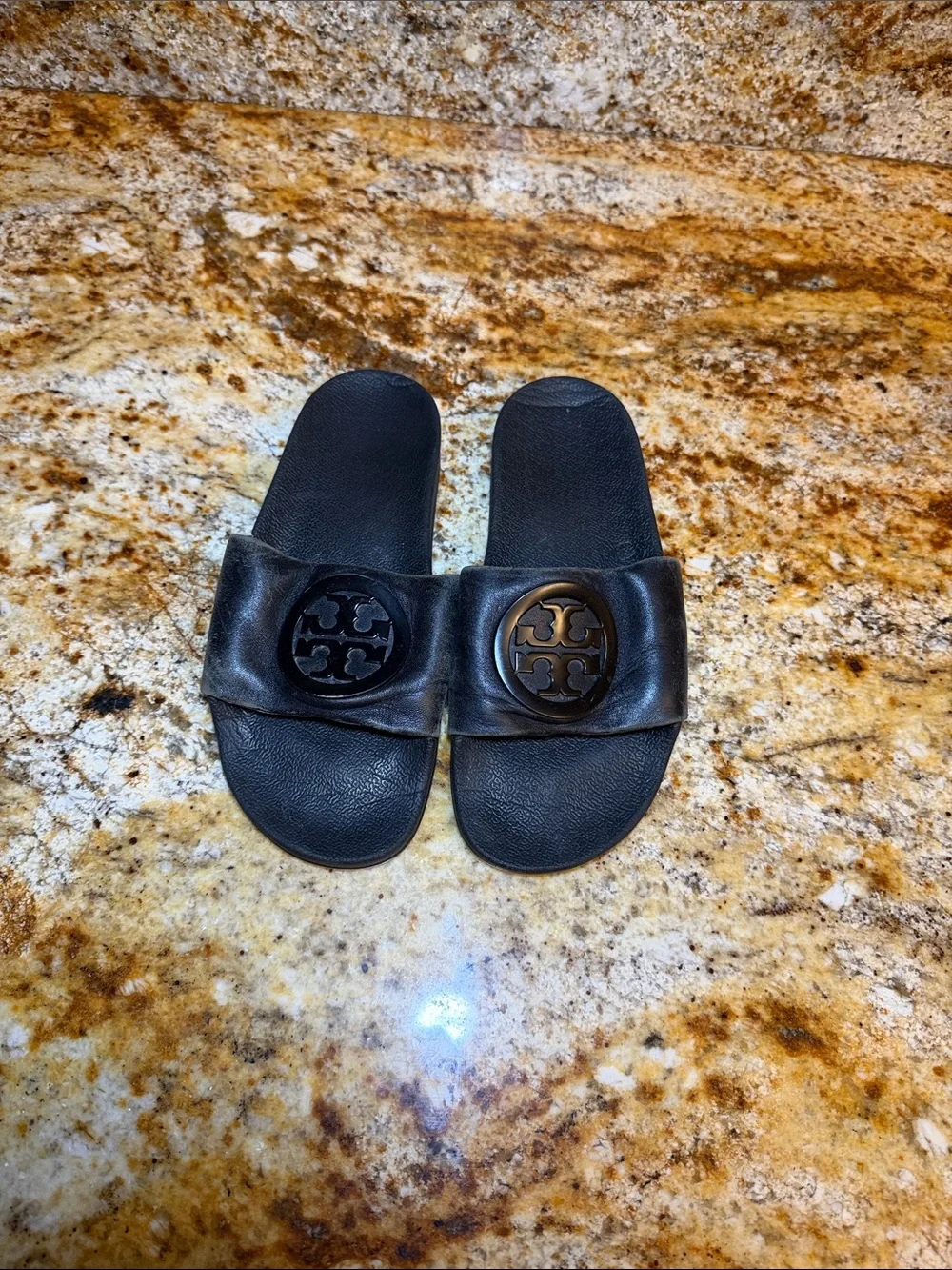 Tory Burch black Slides